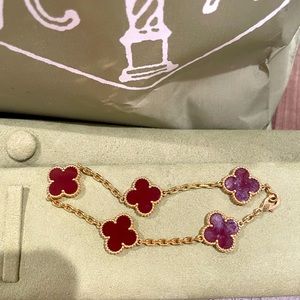Vintage Alhambra Bracelet 5 motif 🥰